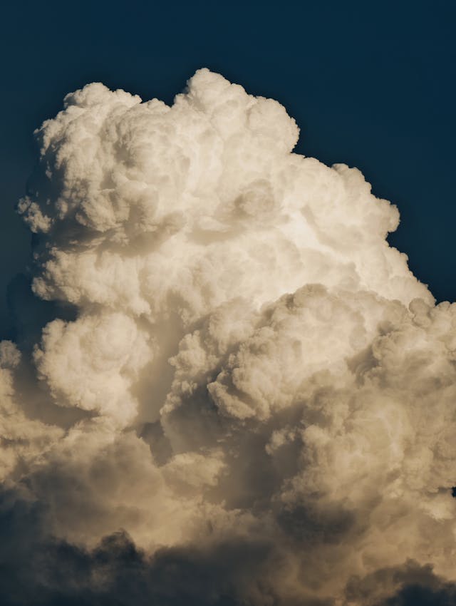 A rising cumulus cloud. Photo by Cao Pham via pexels.com