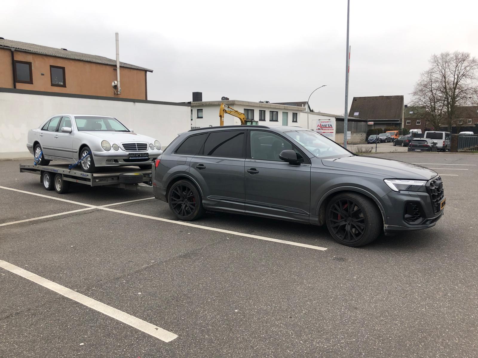 Picking it up in Mönchengladbach, Germany